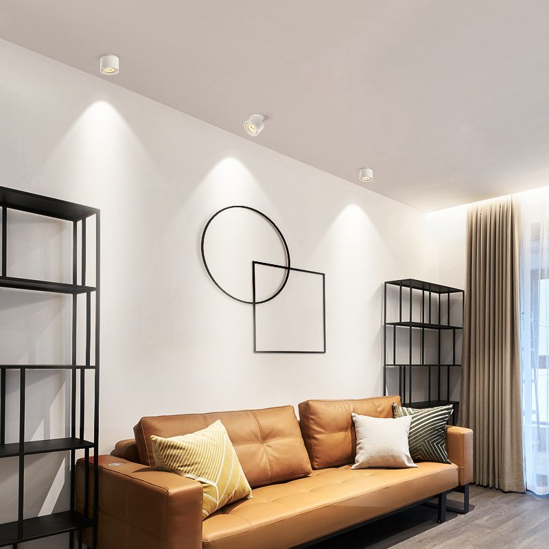 Cylinder recessed LED downlight