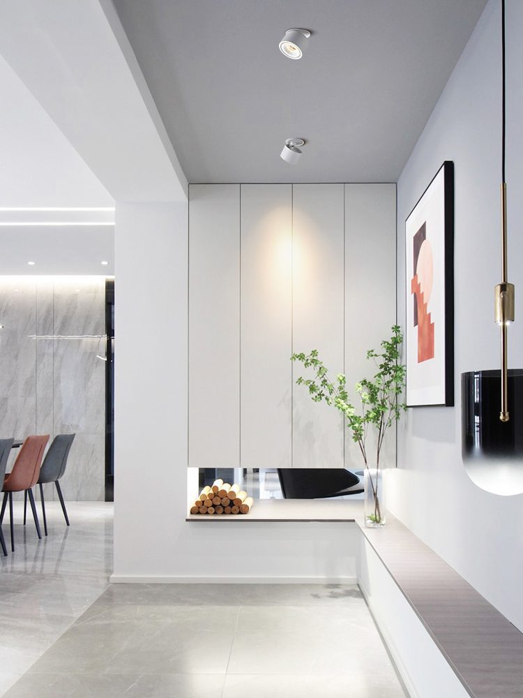 Cylinder recessed LED downlight