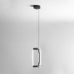 Modular Glass LED Pendant Light with Cylinder, Cone & Bowl Shades
