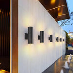 Cylindrical Outdoor Wall Light