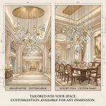 diy-floating-leaves-chandelier