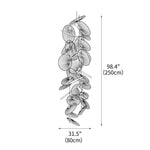 diy-leaf-chandelier