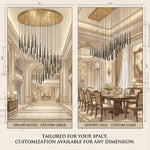 diy-slender-cone-chandelier