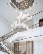 diy-bird-feather-wings-chandelier