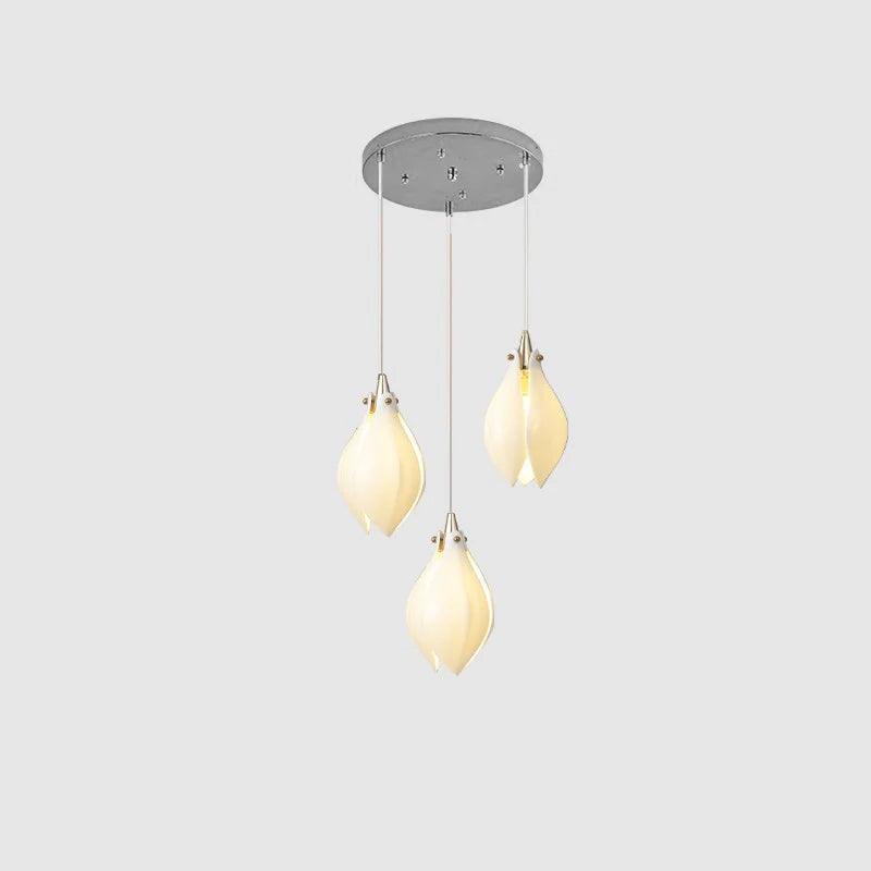 diy-ceramic-flower-chandelier