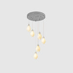 diy-ceramic-flower-chandelier