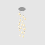 diy-ceramic-flower-chandelier