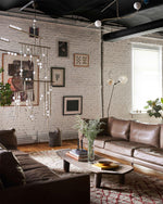 diy-luminous-cascade-chandelier