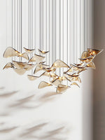 diy-floating-leaf-chandelier