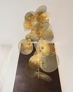 diy-leaf-chandelier