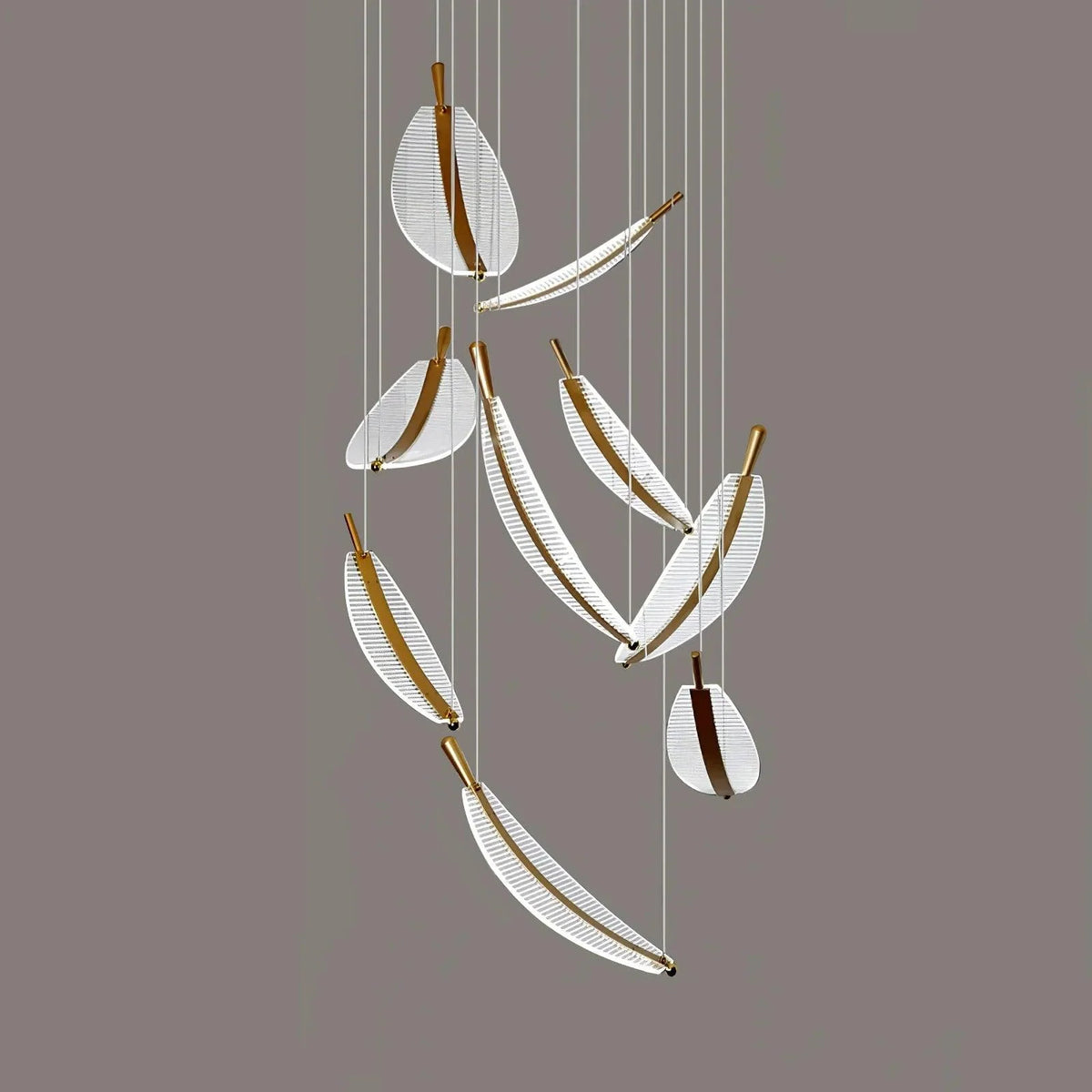 diy-leaf-led-chandelier
