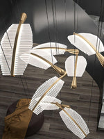 diy-leaf-led-chandelier