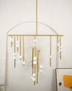 diy-luminous-cascade-chandelier