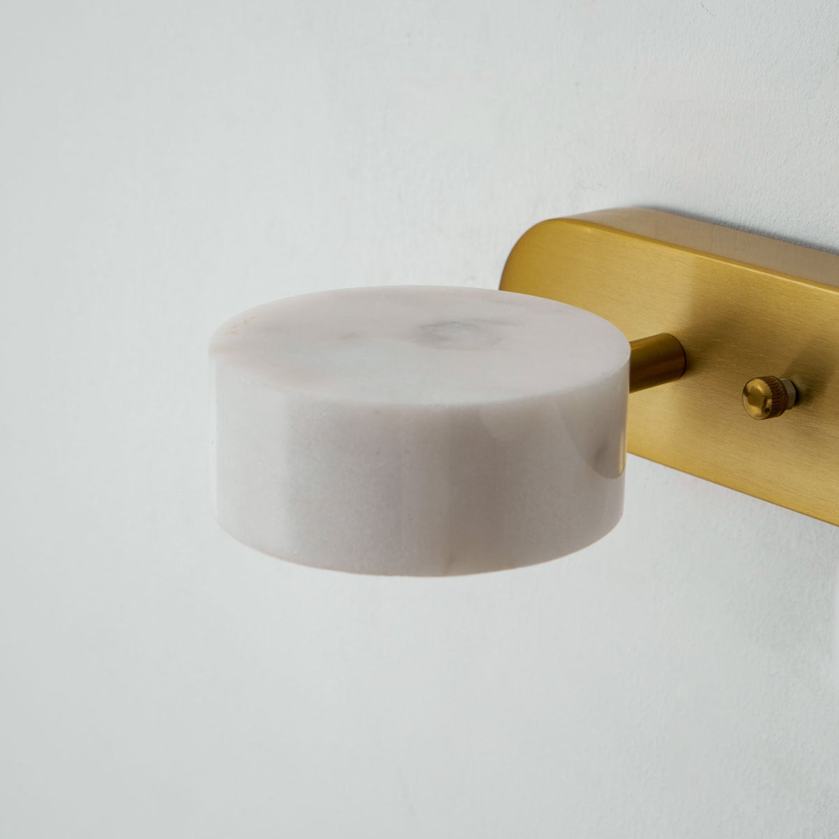 Traviso Trio Wall Sconce in Travertine and Matte Black for Bathroom Vanity