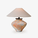 Terra Nova Ceramic Table Lamp with Linen Shade for Modern Interiors