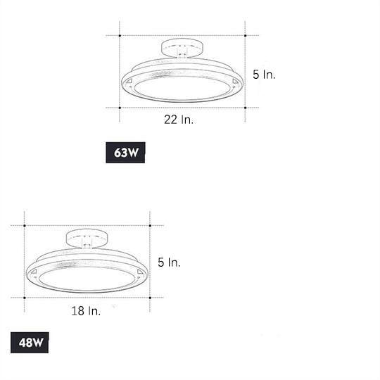 Lighting Ceiling Lights Flush Mount Lighting_4X7Nr