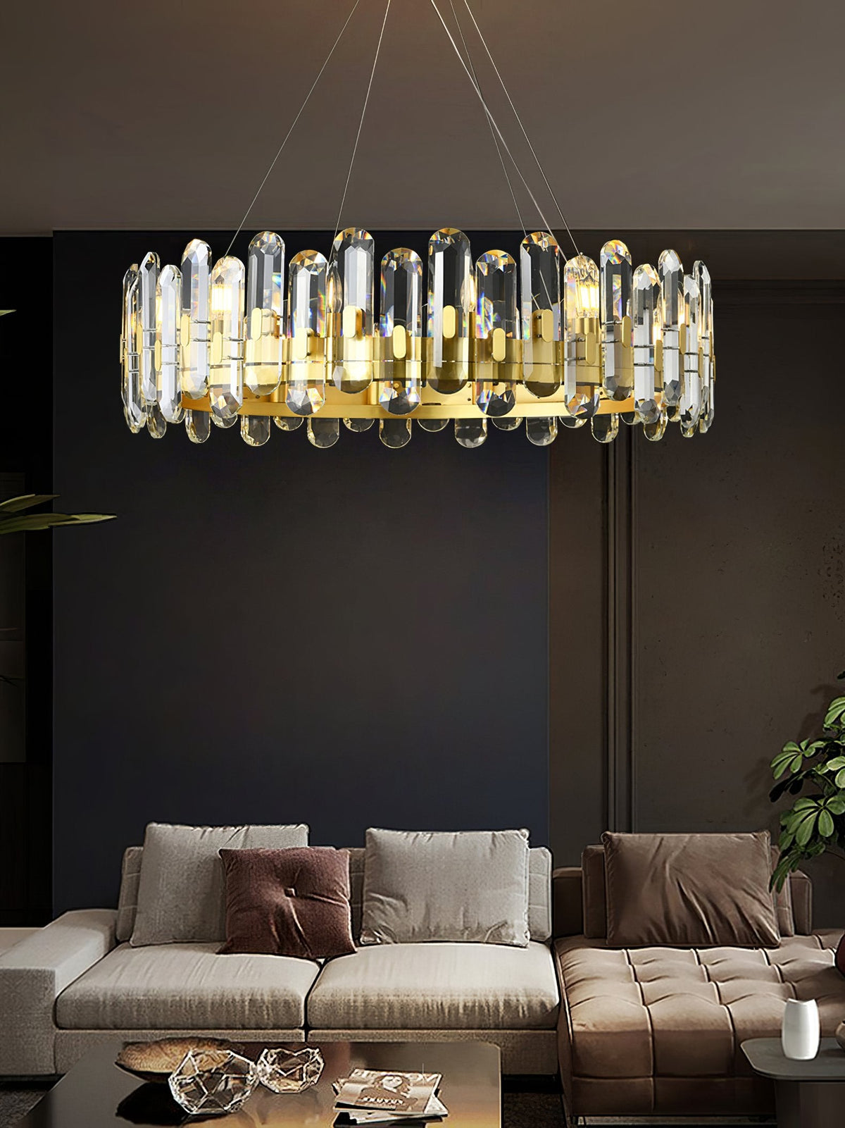 Dallas Crystal Chandelier