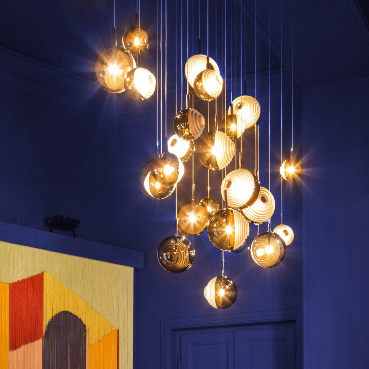 Dark & Bright star Pendant Light
