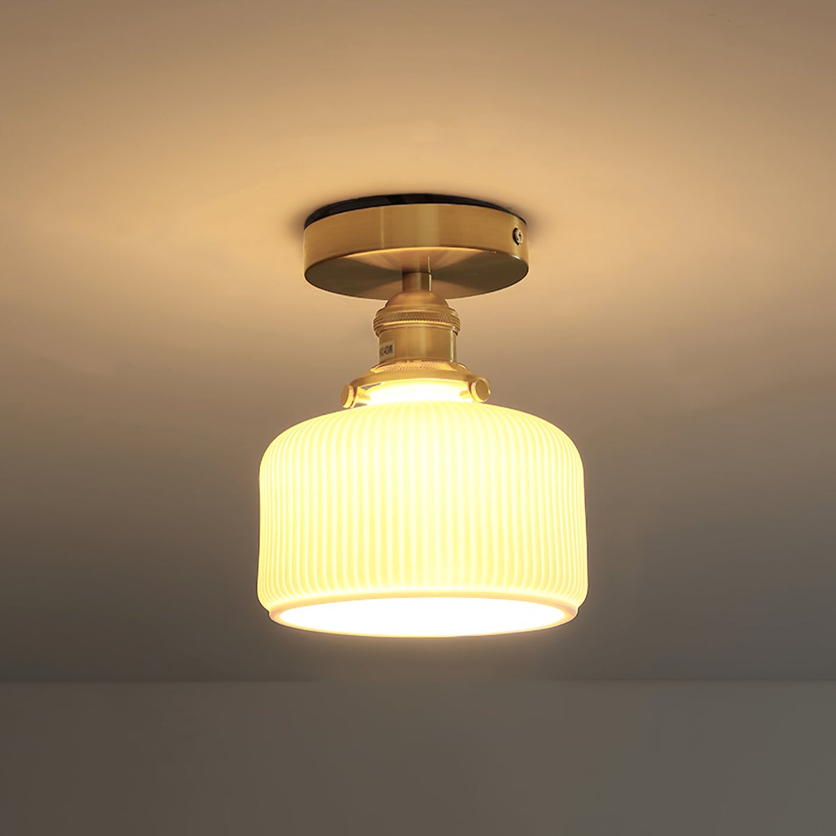 Das Brass Ceramic Ceiling Lamp