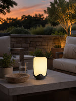 Dawntrail Solar Lantern Outdoor Lamp – Matte Black Steel, IP65
