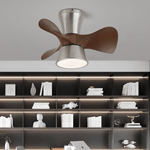 Arvento Ceiling Fan Light with LED and Remote – Modern Low-Profile Design