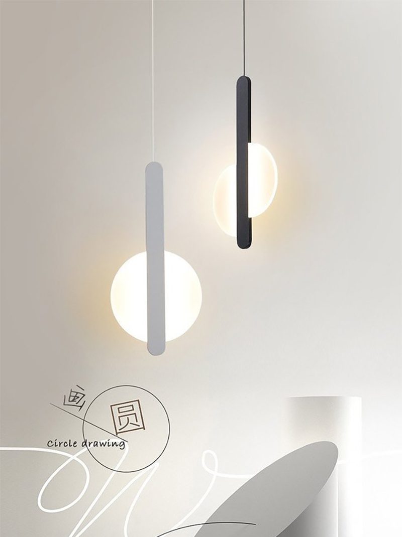 Luminous Disc Pendant Light
