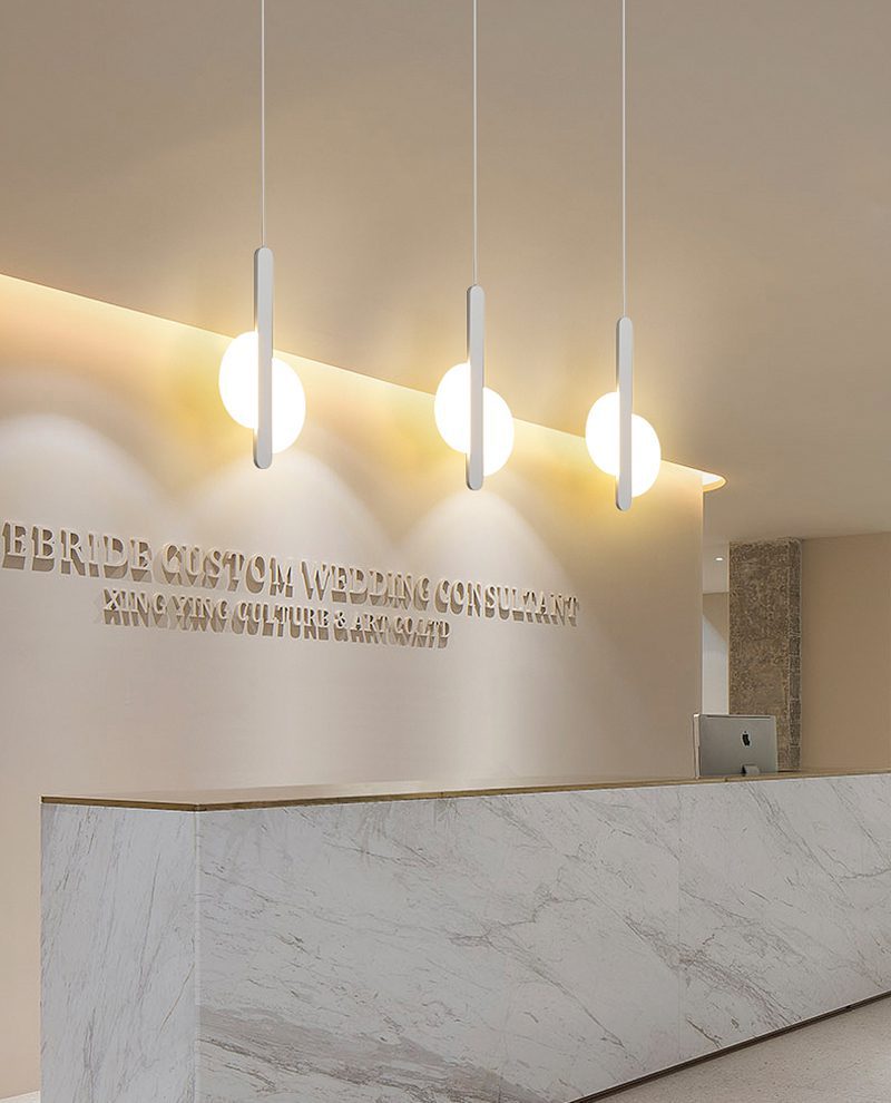 Luminous Disc Pendant Light