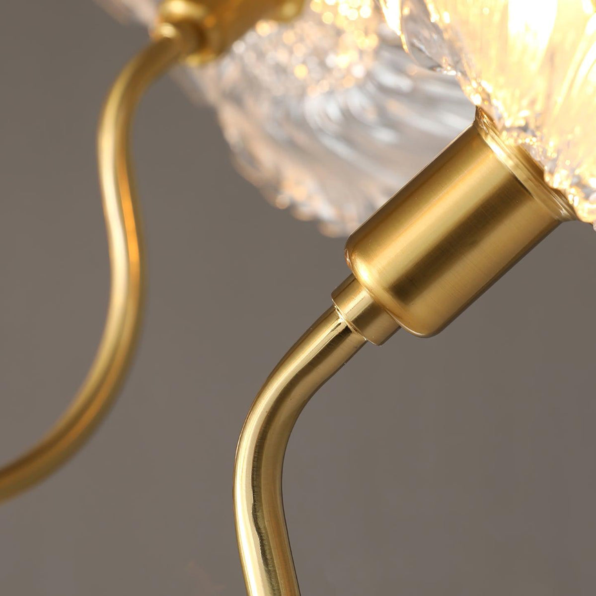 Delicate Lotus Leaf Chandelier