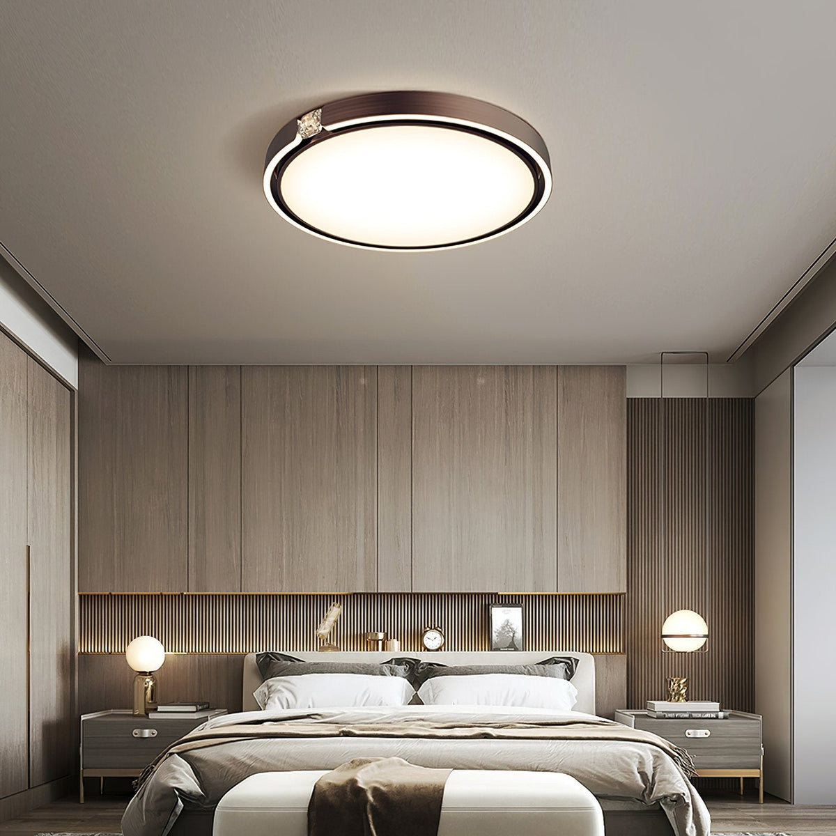 Diamond Ring Ceiling Light