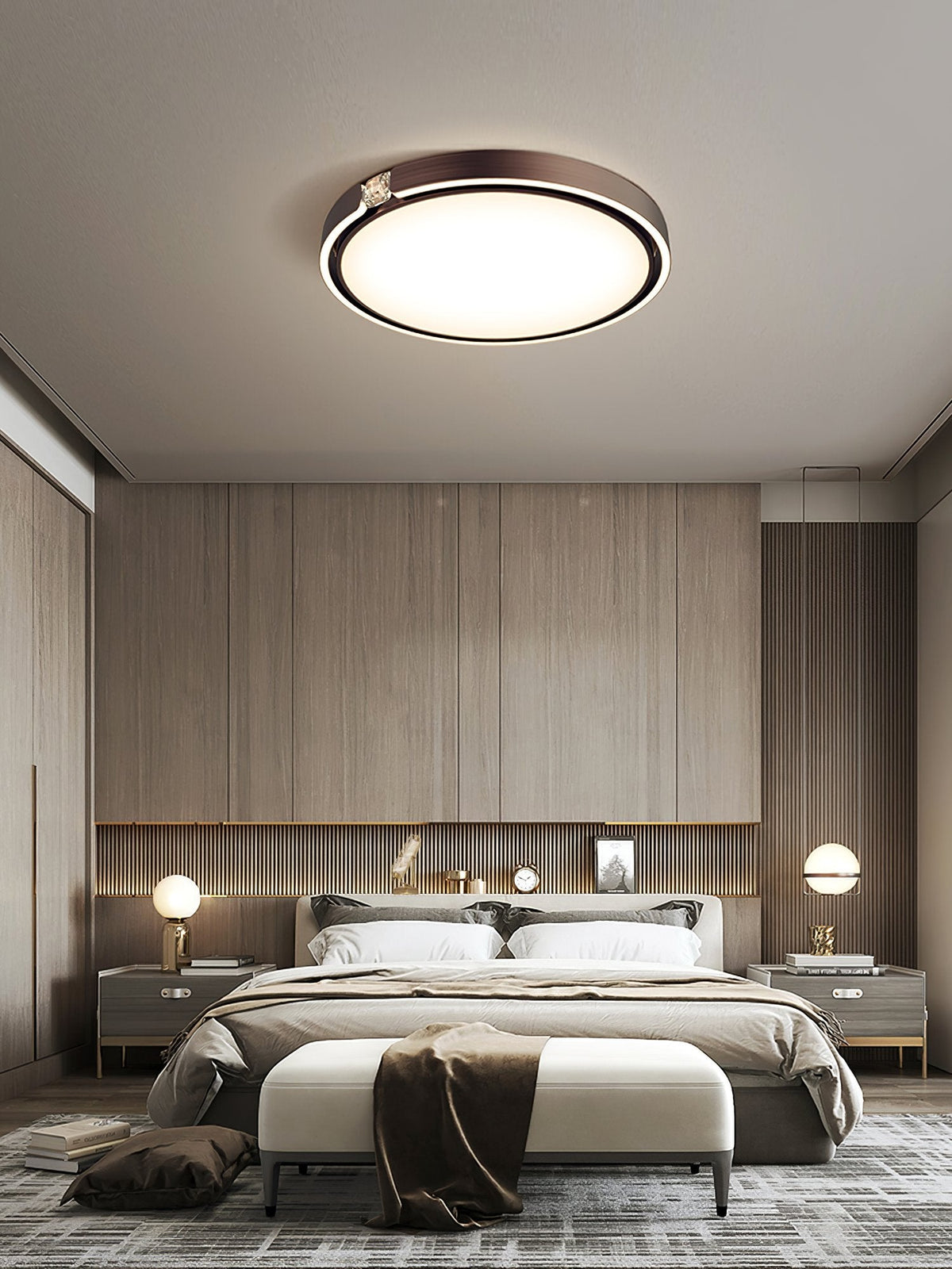 Diamond Ring Ceiling Light