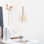 Paolo Castelli Disc Pendant Light in Gold Leaf Murano Glass