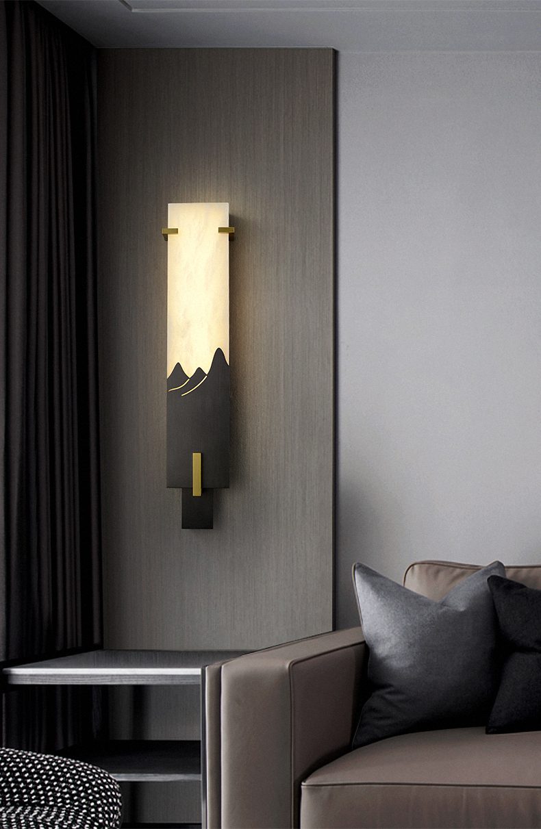 Distant Mountain Wall Lamp