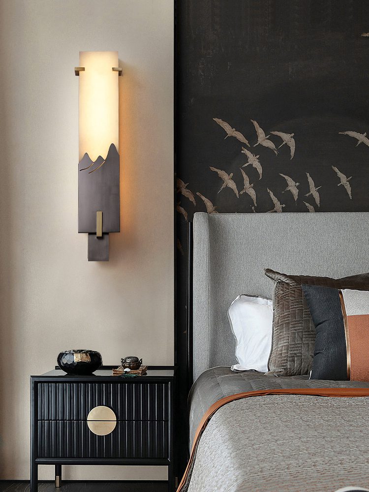 Distant Mountain Wall Lamp