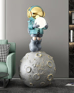 Diver Astronaut Built In Battery Floor Lamp