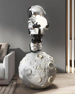 Diver Astronaut Built In Battery Floor Lamp