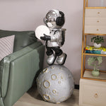 Diver Astronaut Built In Battery Floor Lamp