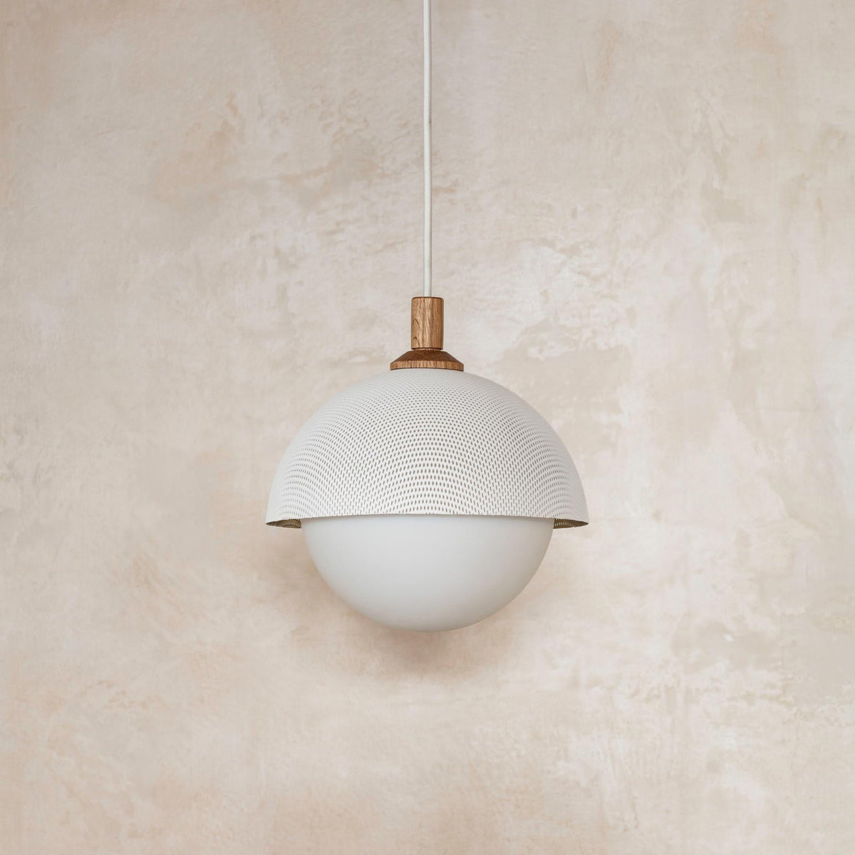 Dome Perforated Pendant Lamp