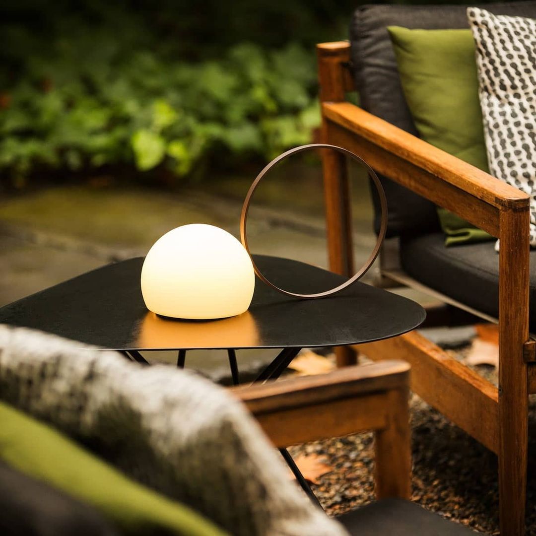 Dome Portable LED Table Lamp – Modern Outdoor & Indoor Ambient Lighting