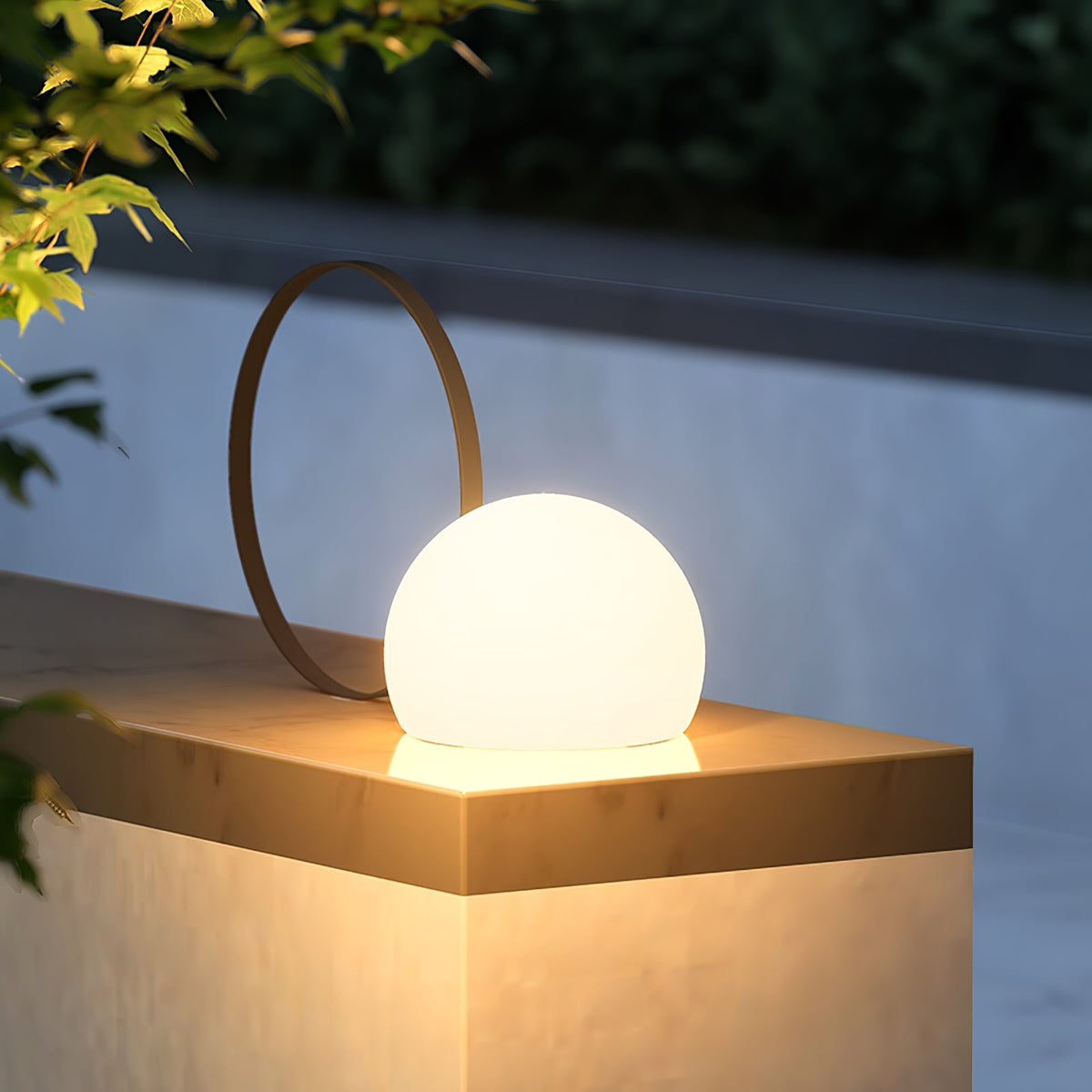 Dome Portable LED Table Lamp – Modern Outdoor & Indoor Ambient Lighting