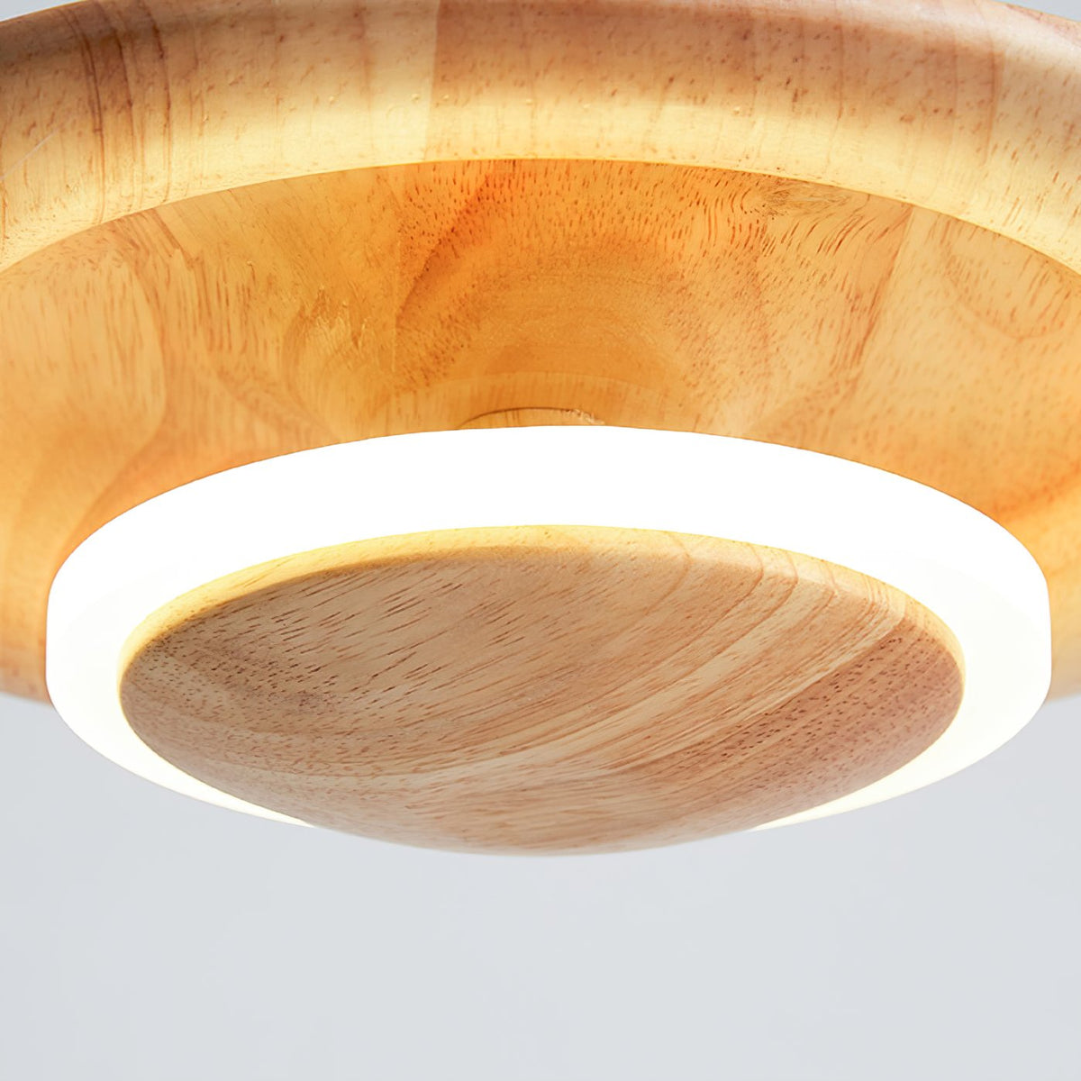Dome Wood Pendant Lamp
