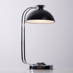 Domex Modern Desk Lamp with Chrome Accents and Integrated LED