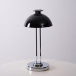 Domex Modern Desk Lamp with Chrome Accents and Integrated LED
