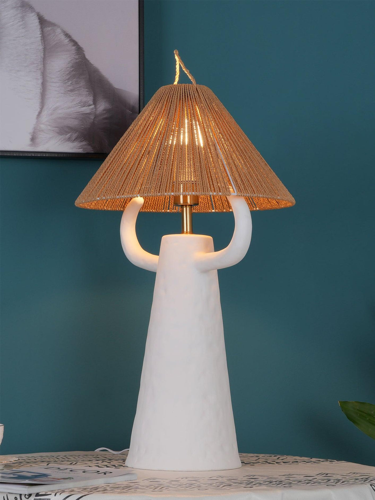 Horns_Ceramic_Table_Lamp