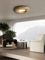 donut-wood-ceiling-light