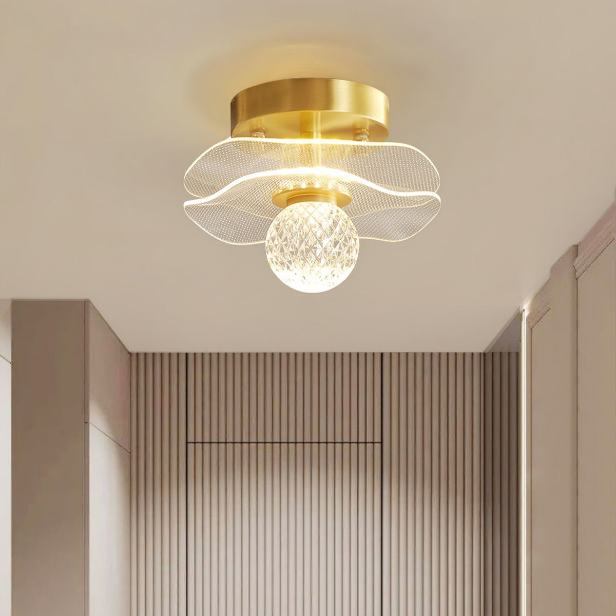 Double Layer Flower Ceiling Lamp