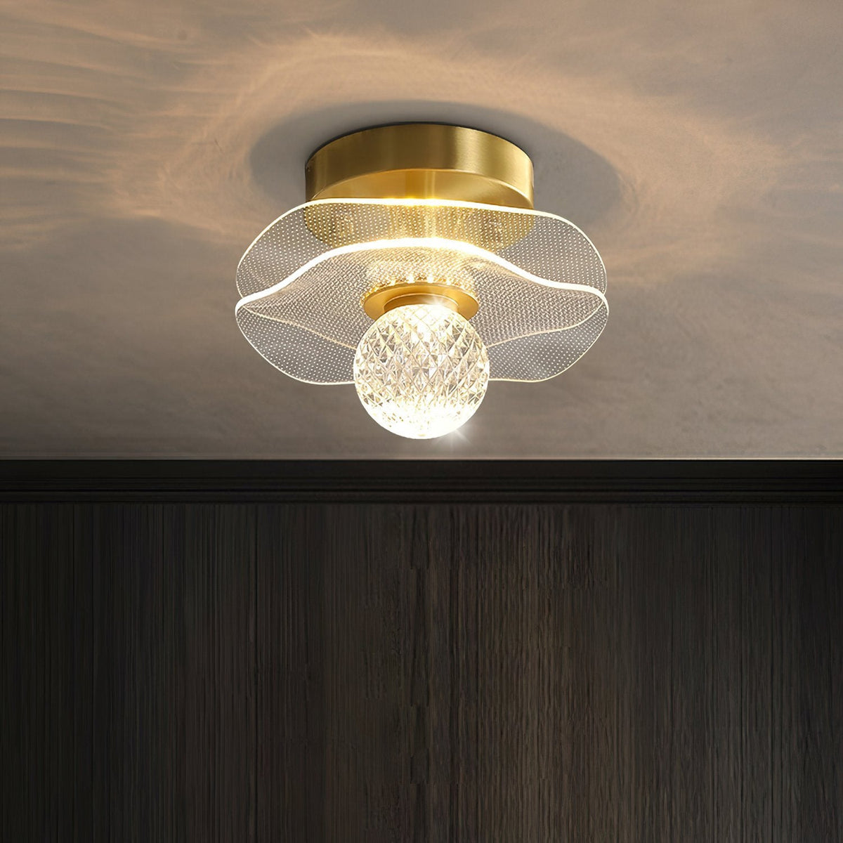 Double Layer Flower Ceiling Lamp