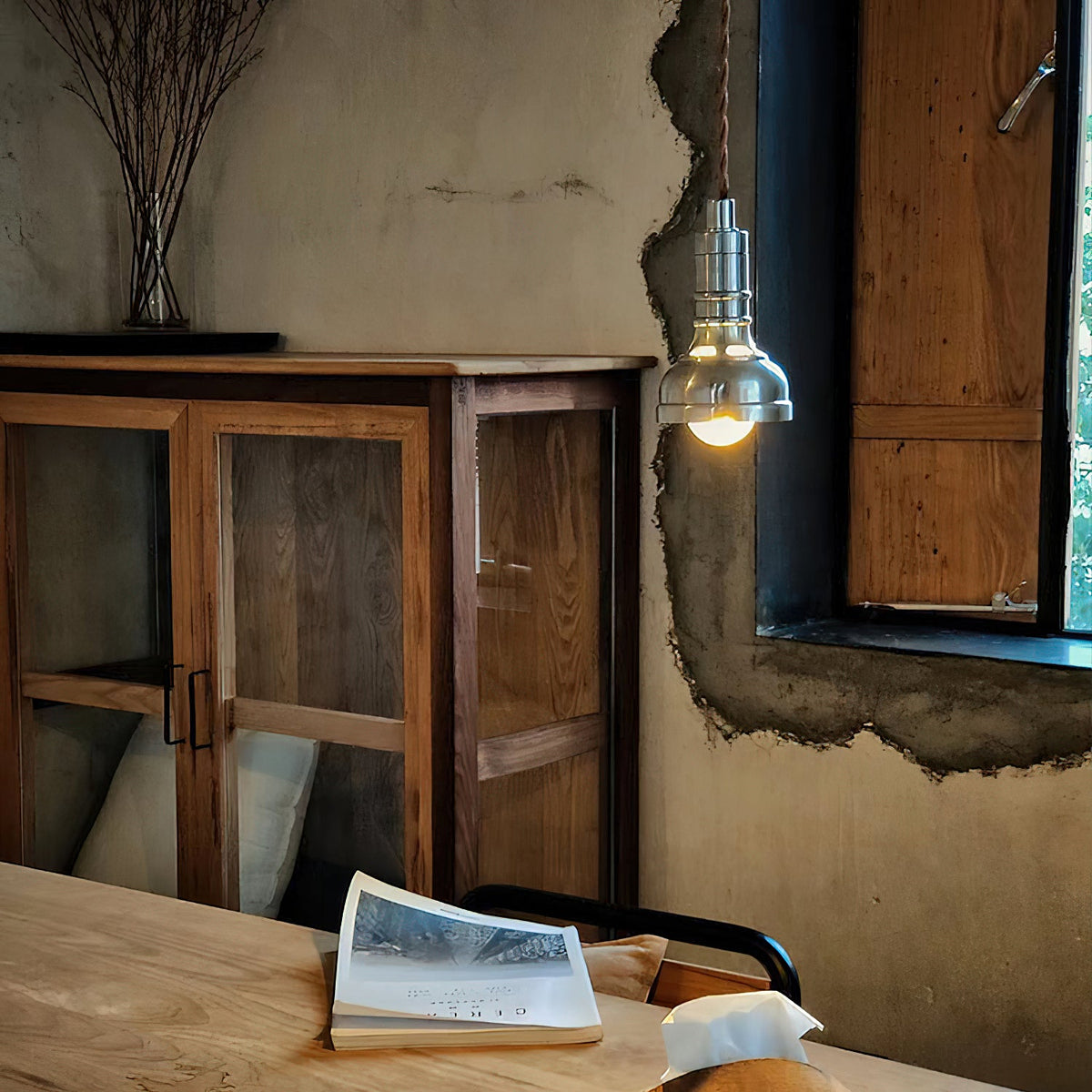 douille-chrome-pendant-lamp