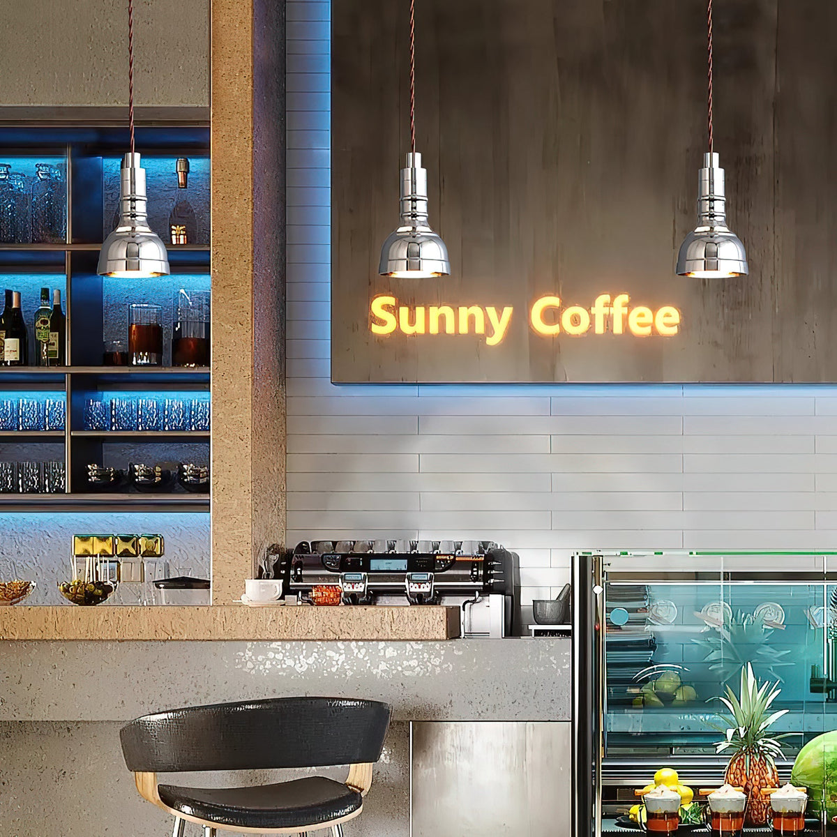 douille-chrome-pendant-lamp