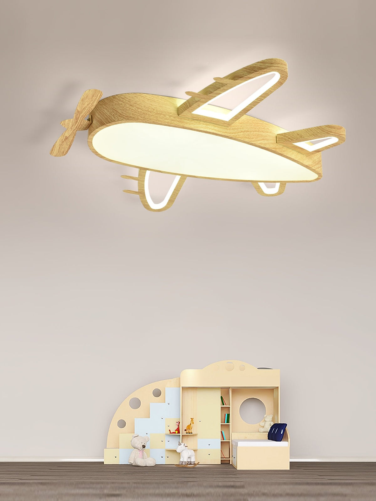 Dream Propeller Aircraft Ceiling Light