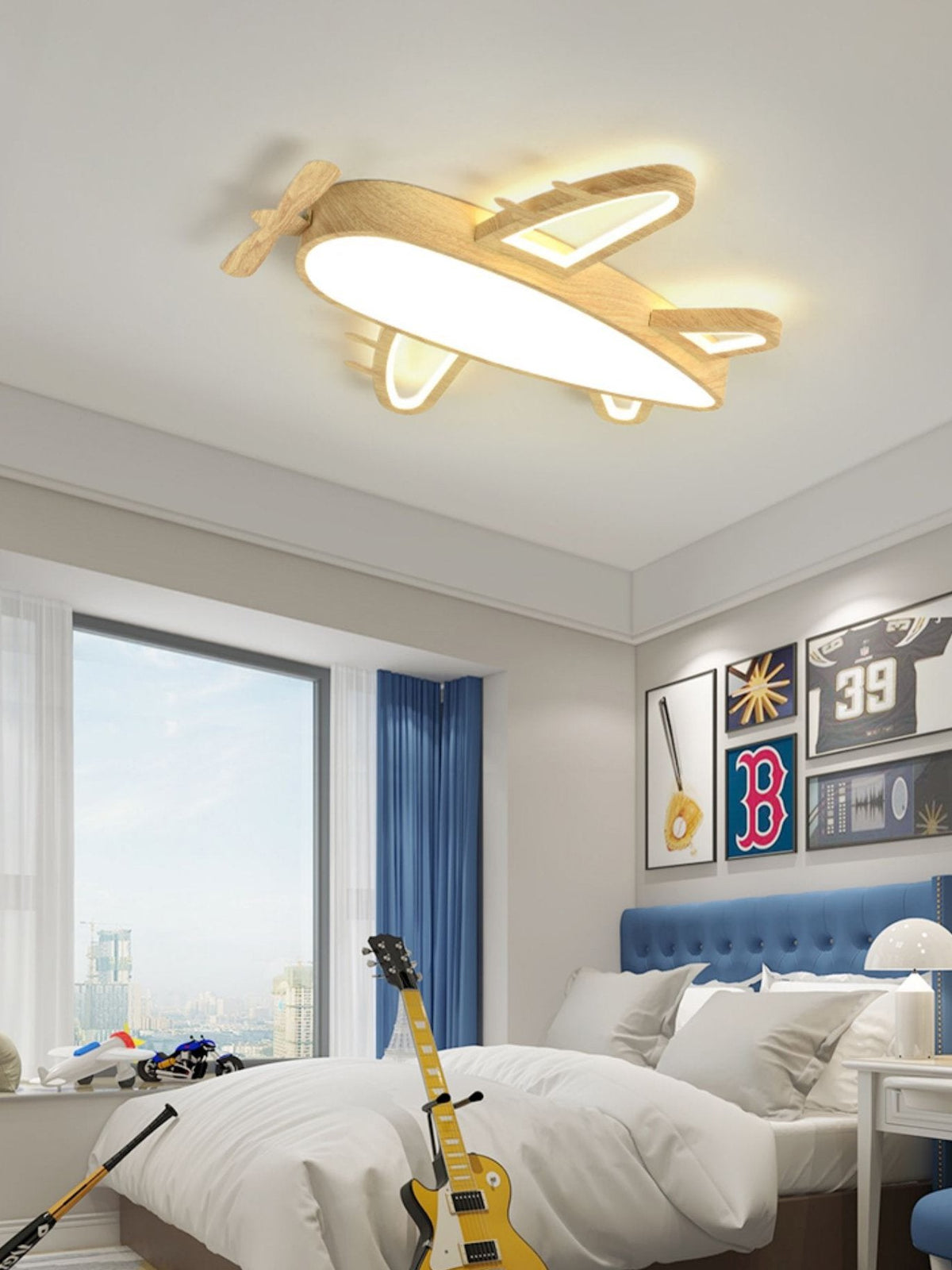 Dream Propeller Aircraft Ceiling Light